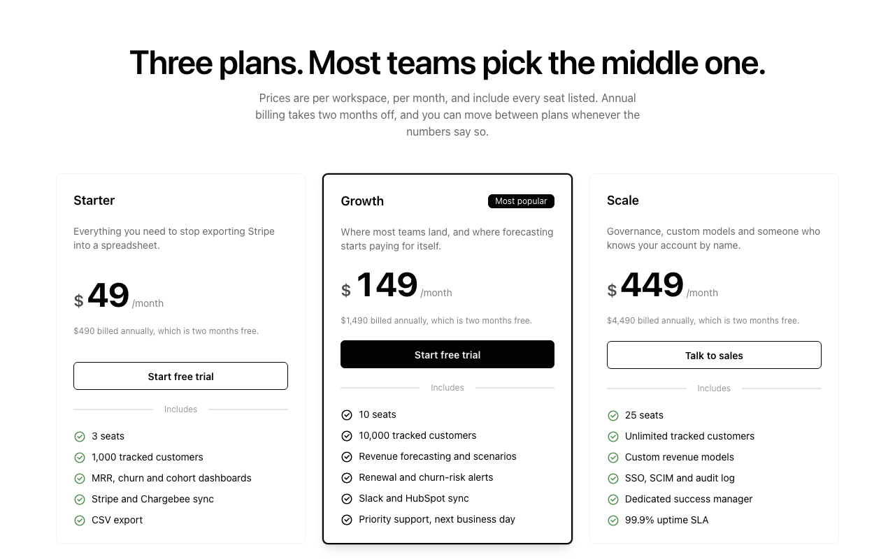 Highlight tiers preview